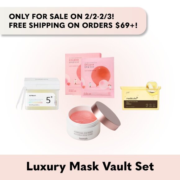 Other - Korean Beauty Luxury Mask Vault Bundle of 4 Mask Sets